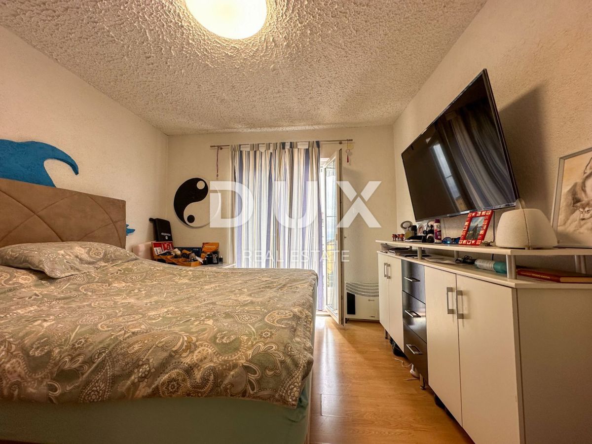 RIJEKA, TRSAT - PRILOŽNOST stanovanje 3s, 1. nadstropje, balkon, pogled na morje