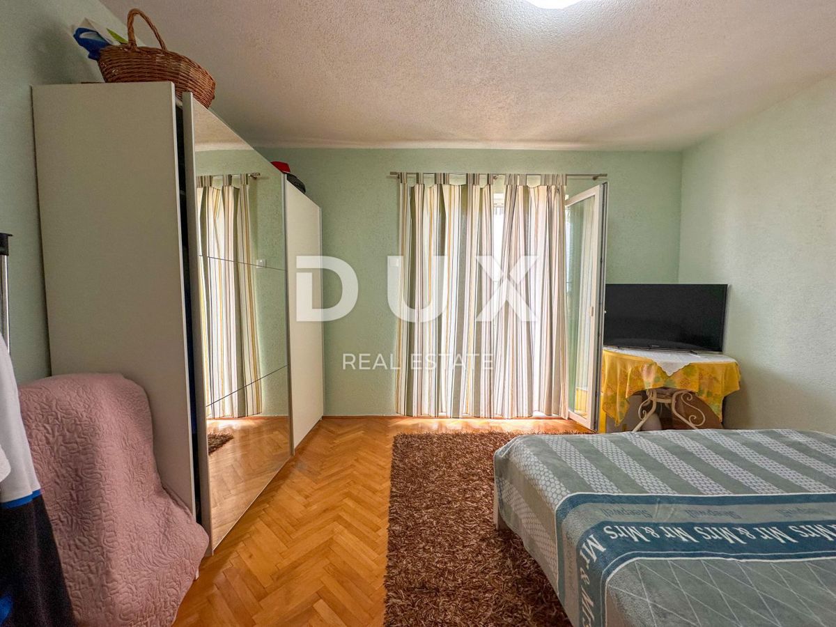 RIJEKA, TRSAT - PRILOŽNOST stanovanje 3s, 1. nadstropje, balkon, pogled na morje