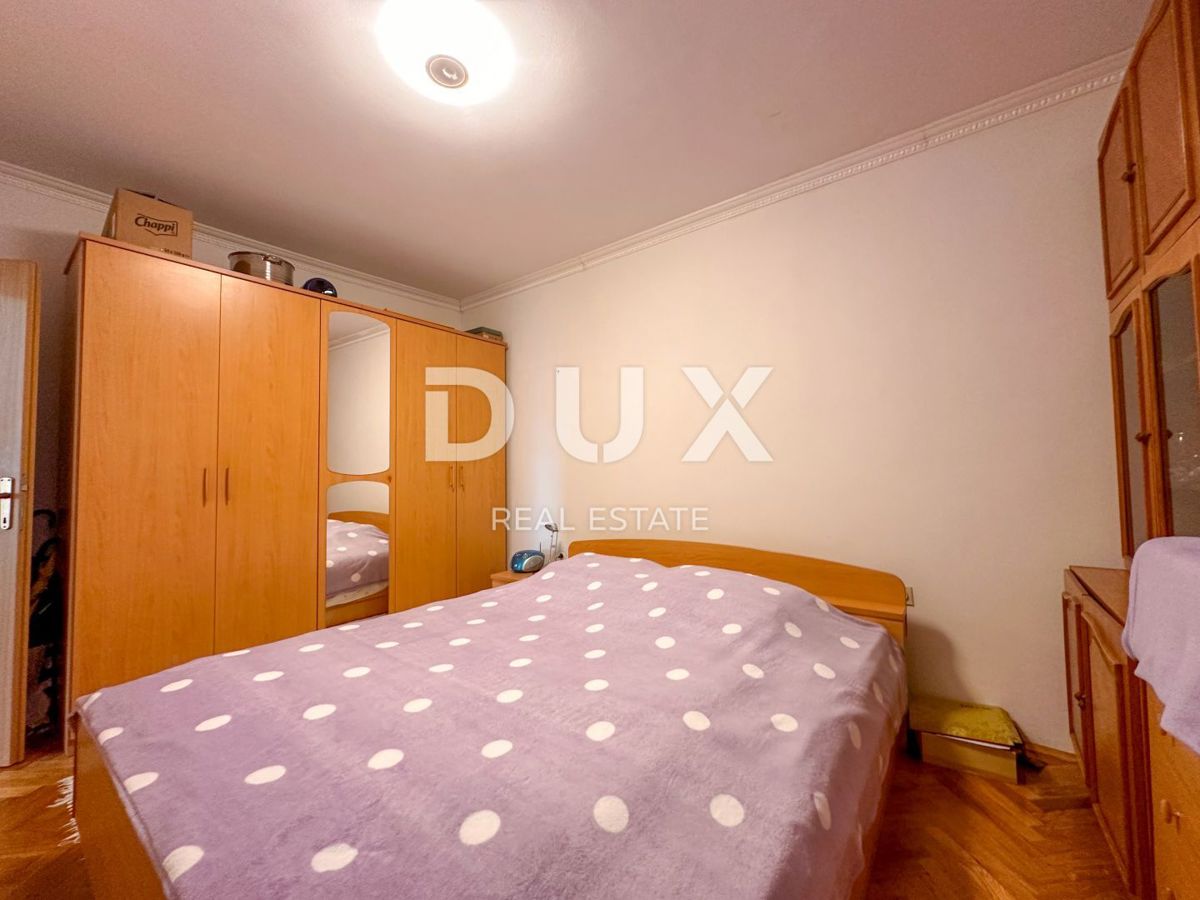 RIJEKA, TRSAT - PRILOŽNOST stanovanje 3s, 1. nadstropje, balkon, pogled na morje