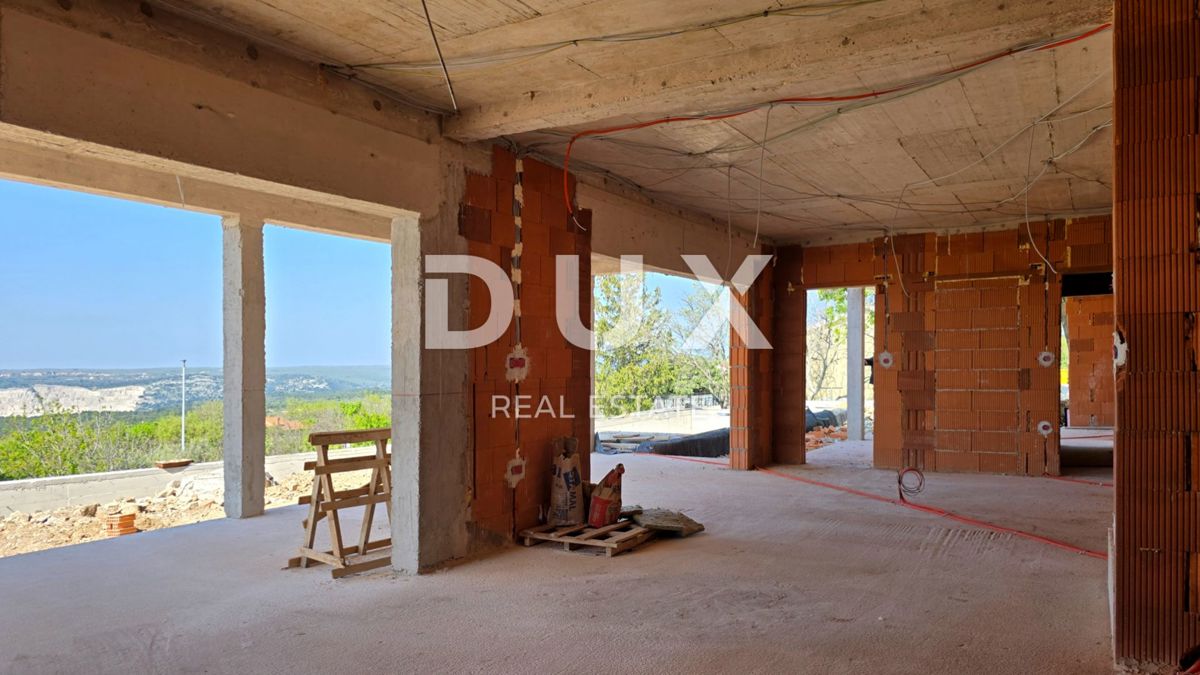 ISTRA, RABAC - Mediteranska hiša z bazenom in panoramskim pogledom na morje