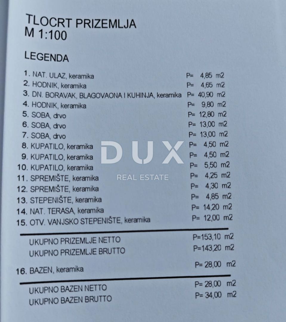 ISTRA, LABIN - Zemljišče z gradbenim dovoljenjem