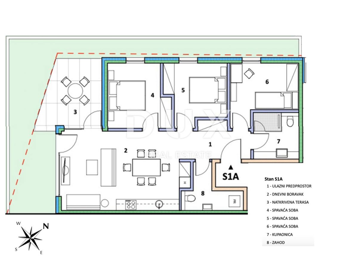 Stanovanje Umag, 70,40m2