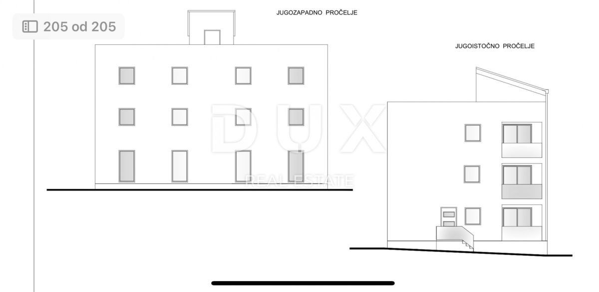 SABUNIKE - Zemljišče z gradbenim dovoljenjem in projektom (6 stanovanjskih enot)!