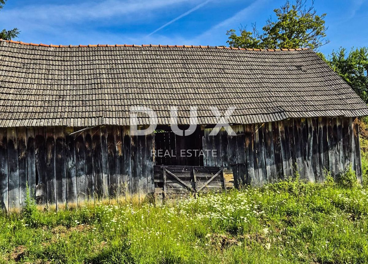 SLUNJ, TRŽIĆ - 77.083 m2 zemljišča s hišo, investicijska priložnost