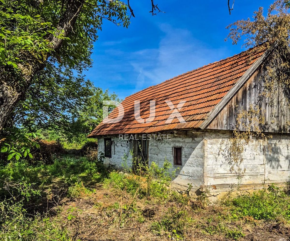 SLUNJ, TRŽIĆ - 77.083 m2 zemljišča s hišo, investicijska priložnost