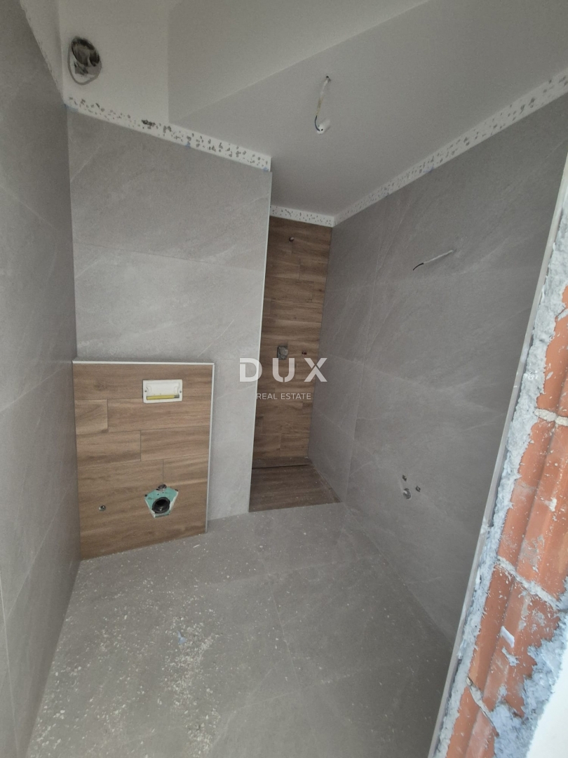 ISTRA, MEDULIN - Stanovanje v novogradnji 2 spalnici + dnevna soba s pokritim parkirnim mestom in shrambo!