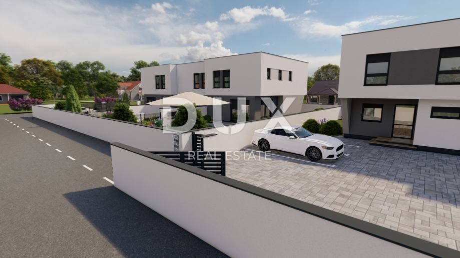 DUGO SELO - Sodobna nizkoenergijska dvojna hiša, 122,56 m² NKP