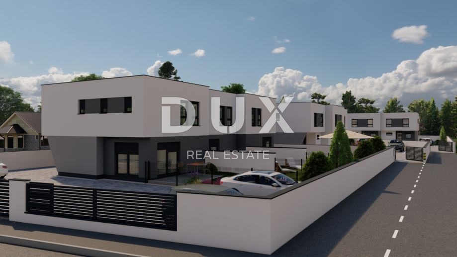 DUGO SELO - Sodobna nizkoenergijska dvojna hiša, 122,56 m² NKP