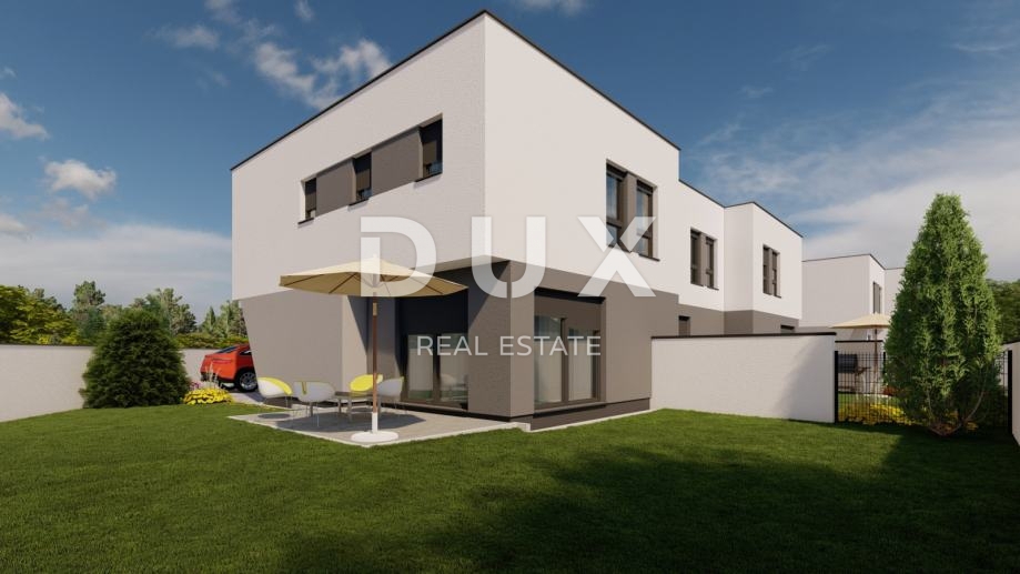 DUGO SELO - Sodobna nizkoenergijska dvojna hiša, 122,56 m² NKP
