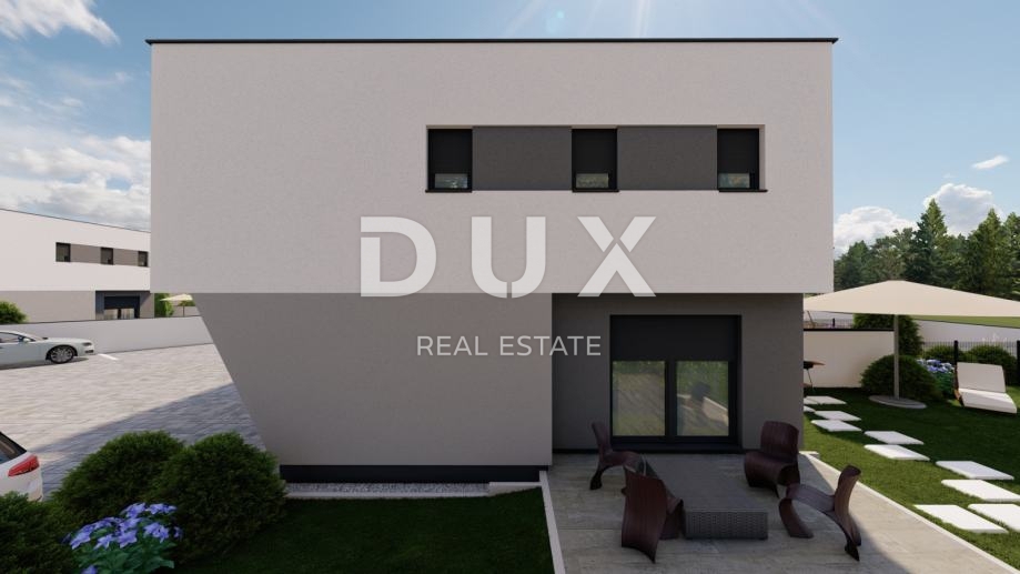 DUGO SELO - Sodobna nizkoenergijska dvojna hiša, 122,56 m² NKP