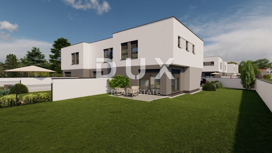 DUGO SELO - Sodobna nizkoenergijska dvojna hiša, 122,56 m² NKP