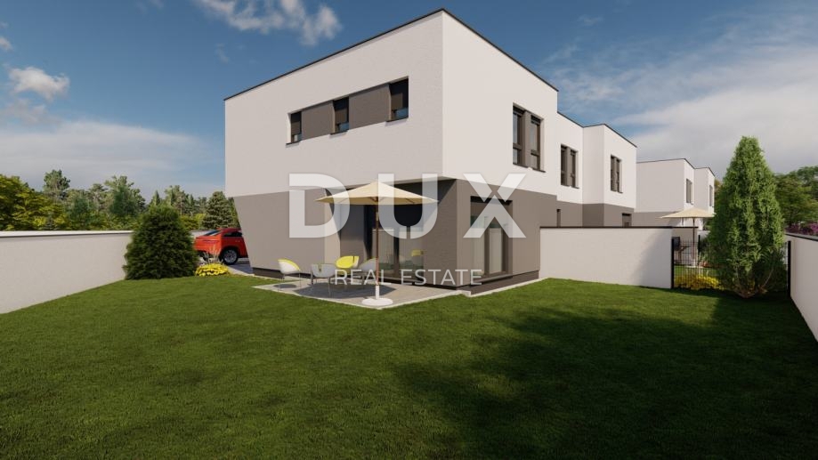 DUGO SELO - Sodobna nizkoenergijska dvojna hiša, 122,56 m² NKP