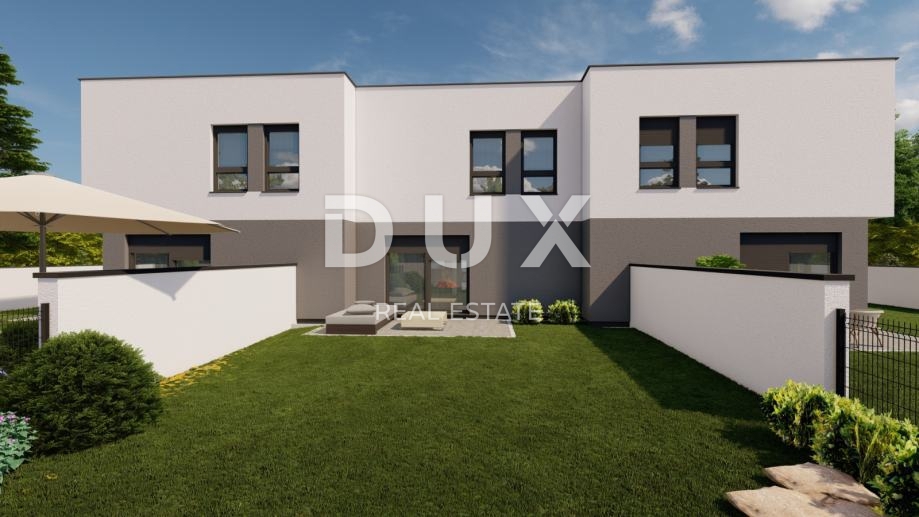 DUGO SELO - Sodobna nizkoenergijska dvojna hiša, 122,56 m² NKP
