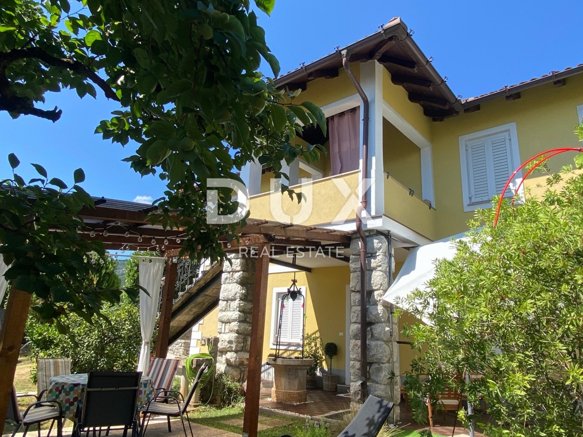 OPATIJA, IČIĆI – čudovita vila z bogatim vrtom in pogledom na morje, garažo in bližino morja