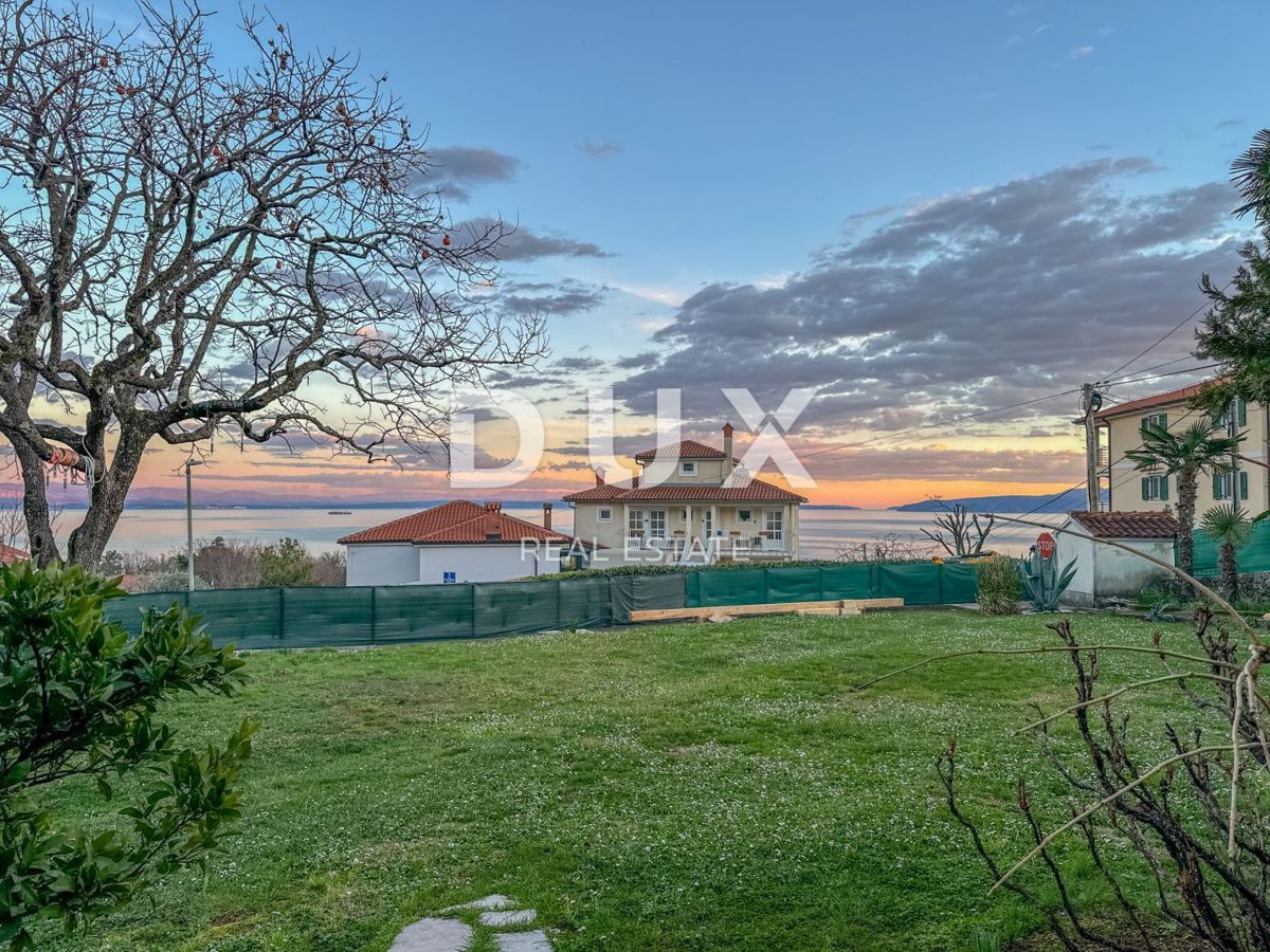 OPATIJA, IČIĆI – čudovita vila z bogatim vrtom in pogledom na morje, garažo in bližino morja