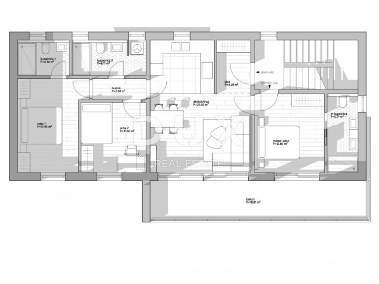 Stanovanje Ika, Opatija - Okolica, 92m2