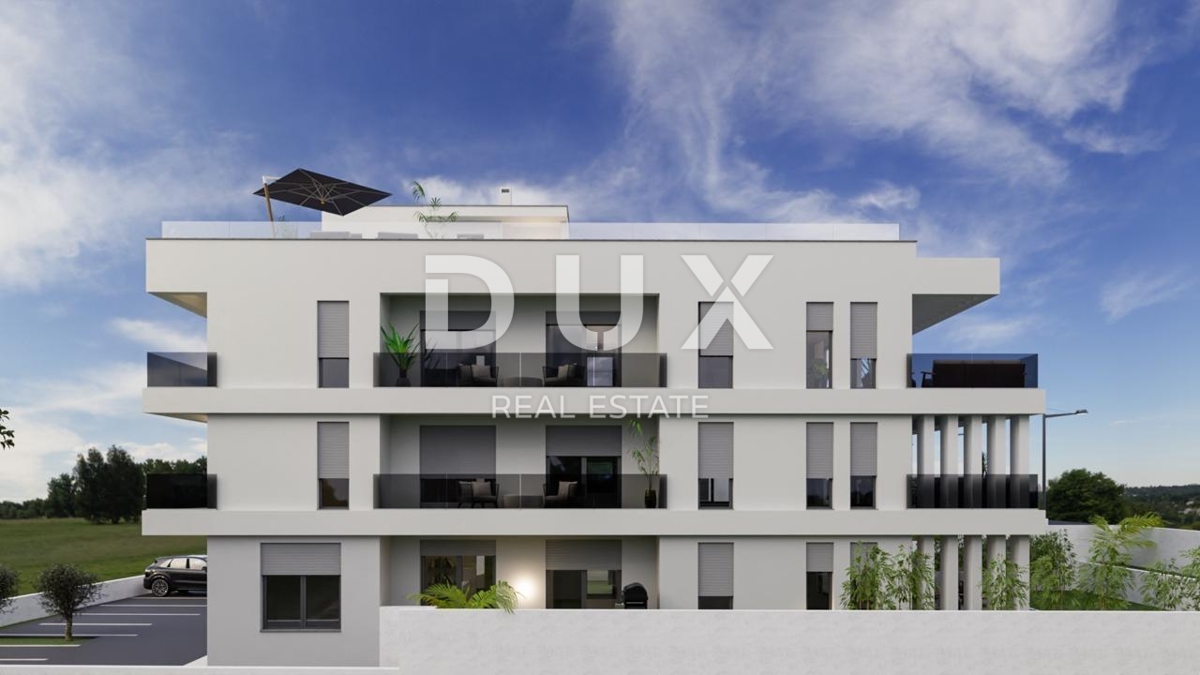 ZADAR, PETRČANE - Moderni penthouse v izgradnji v bližini morja
