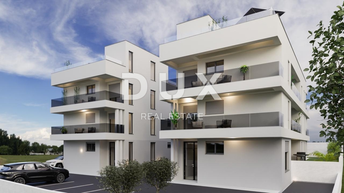 ZADAR, PETRČANE - Moderni penthouse v izgradnji v bližini morja