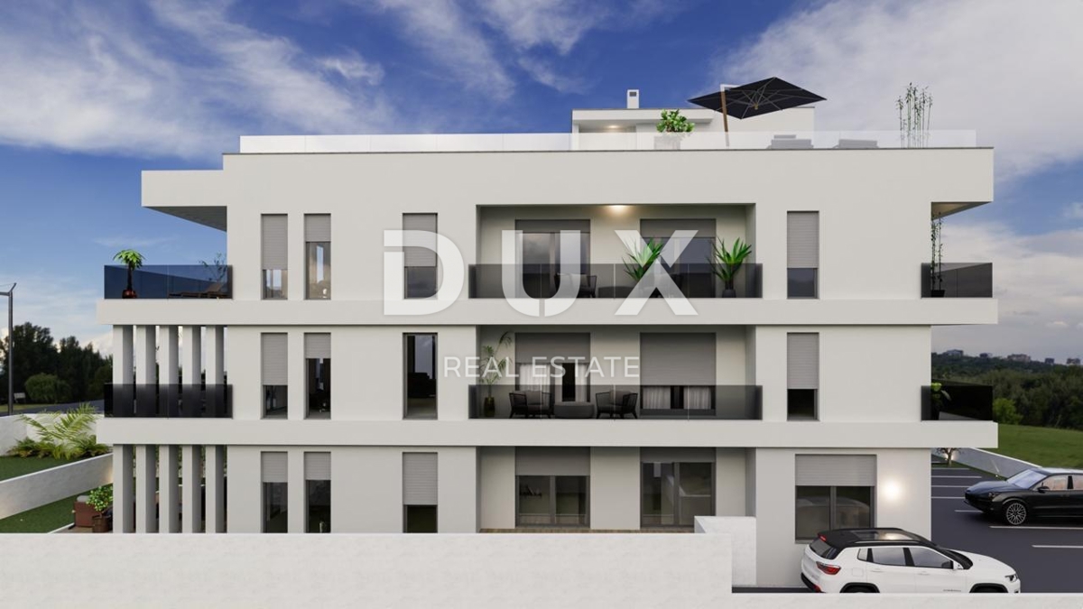 ZADAR, PETRČANE - Moderni penthouse v izgradnji v bližini morja