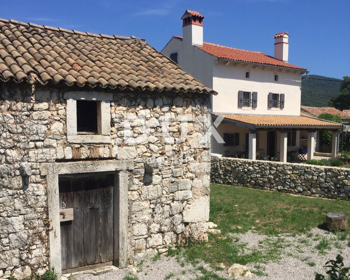 ISTRIA, RABAC - Čarovný statok s dvoma domami blízko mora