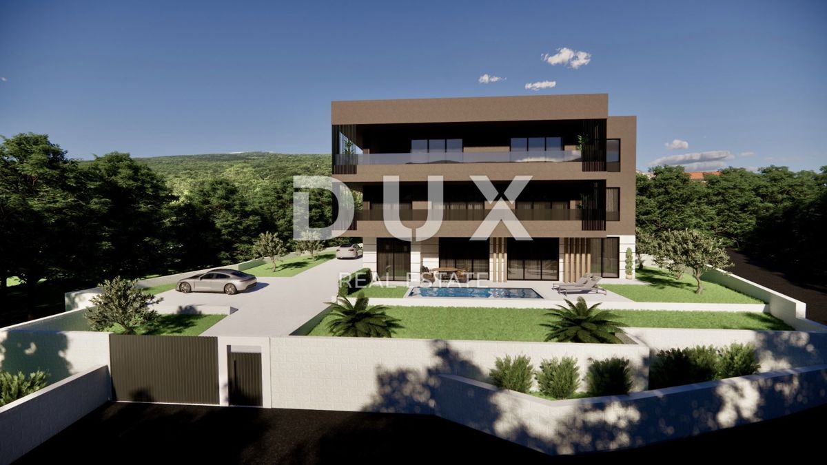 CRIKVENICA, JADRANOVO - penthouse v novogradnji z zasebnim dvigalom - luksuzno stanovanje s pogledom na morje