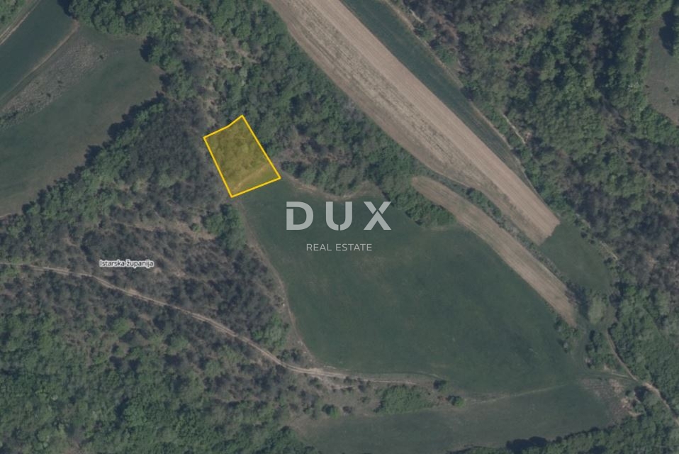 ISTRA, PAZIN, CEROVLJE – Zemljišče 8.919 m², obdelovalno zemljišče, travnik in pašnik
