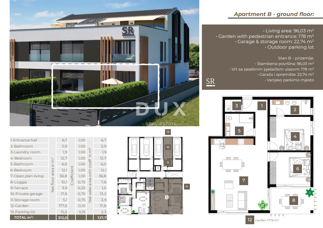 ISTRA, ROVINJ - Apartma v bližini morja, pritličje