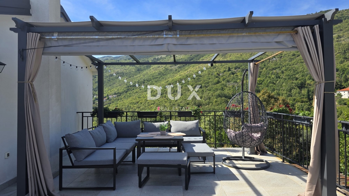 OPATIJA, BRSEČ - Zasebna oaza z wellnessom v bližini Brseča in Mošćeničke Drage