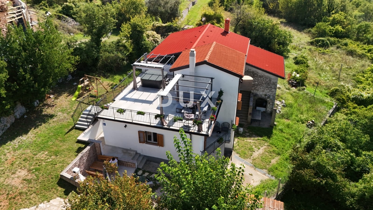 OPATIJA, BRSEČ - Zasebna oaza z wellnessom v bližini Brseča in Mošćeničke Drage