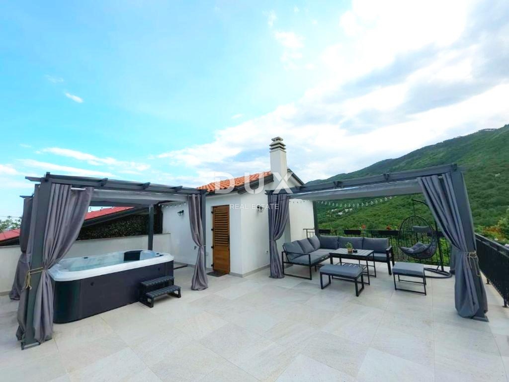 OPATIJA, BRSEČ - Zasebna oaza z wellnessom v bližini Brseča in Mošćeničke Drage