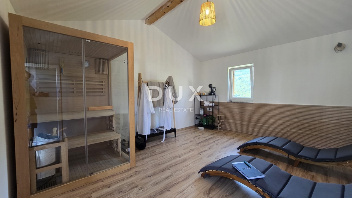 OPATIJA, BRSEČ - Zasebna oaza z wellnessom v bližini Brseča in Mošćeničke Drage