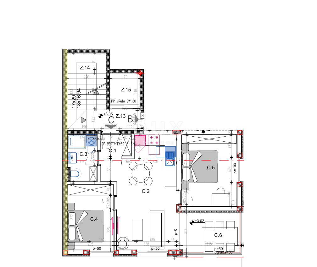 ISTRA, PULA - Moderna novogradnja! 1. nadstropje, pokrita terasa! 