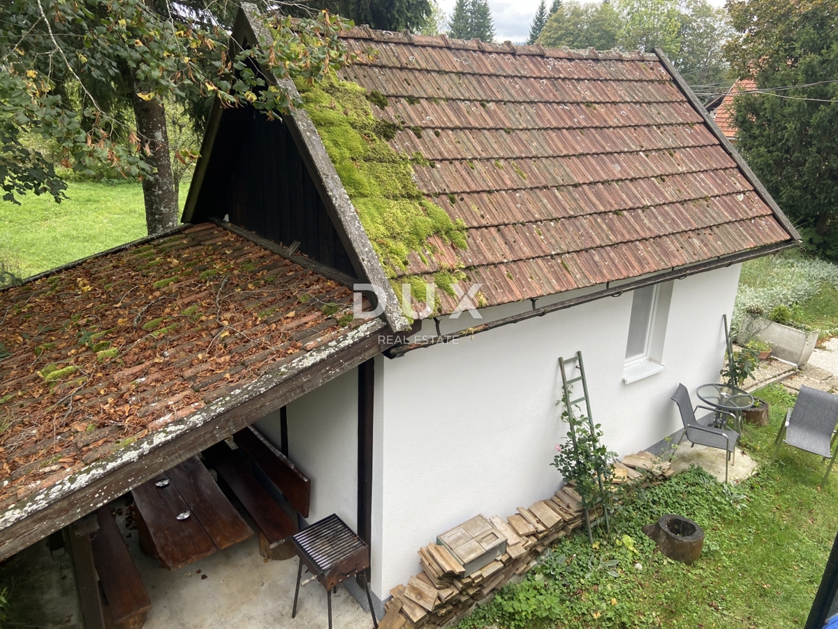 GORSKI KOTAR, DELNICE - projekt s 3 hišami za turizem