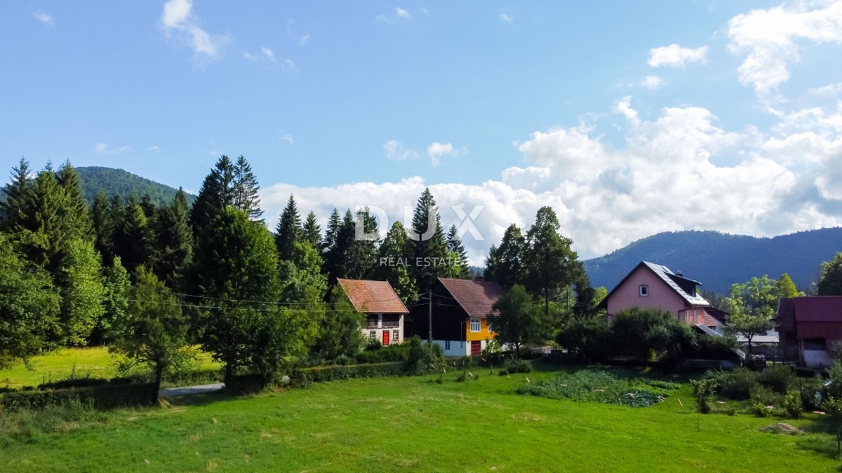 GORSKI KOTAR, DELNICE - projekt s 3 hišami za turizem