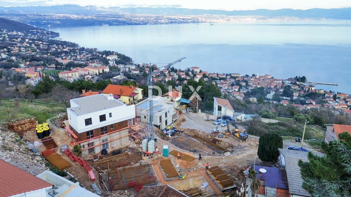 OPATIJA, LOVRAN – luksuzna rezidenca z zasebnim bazenom in panoramskim pogledom na morje