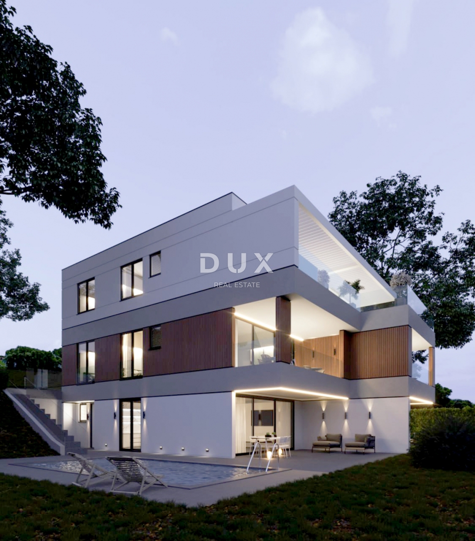 OPATIJA, LOVRAN – luksuzna rezidenca z zasebnim bazenom in panoramskim pogledom na morje