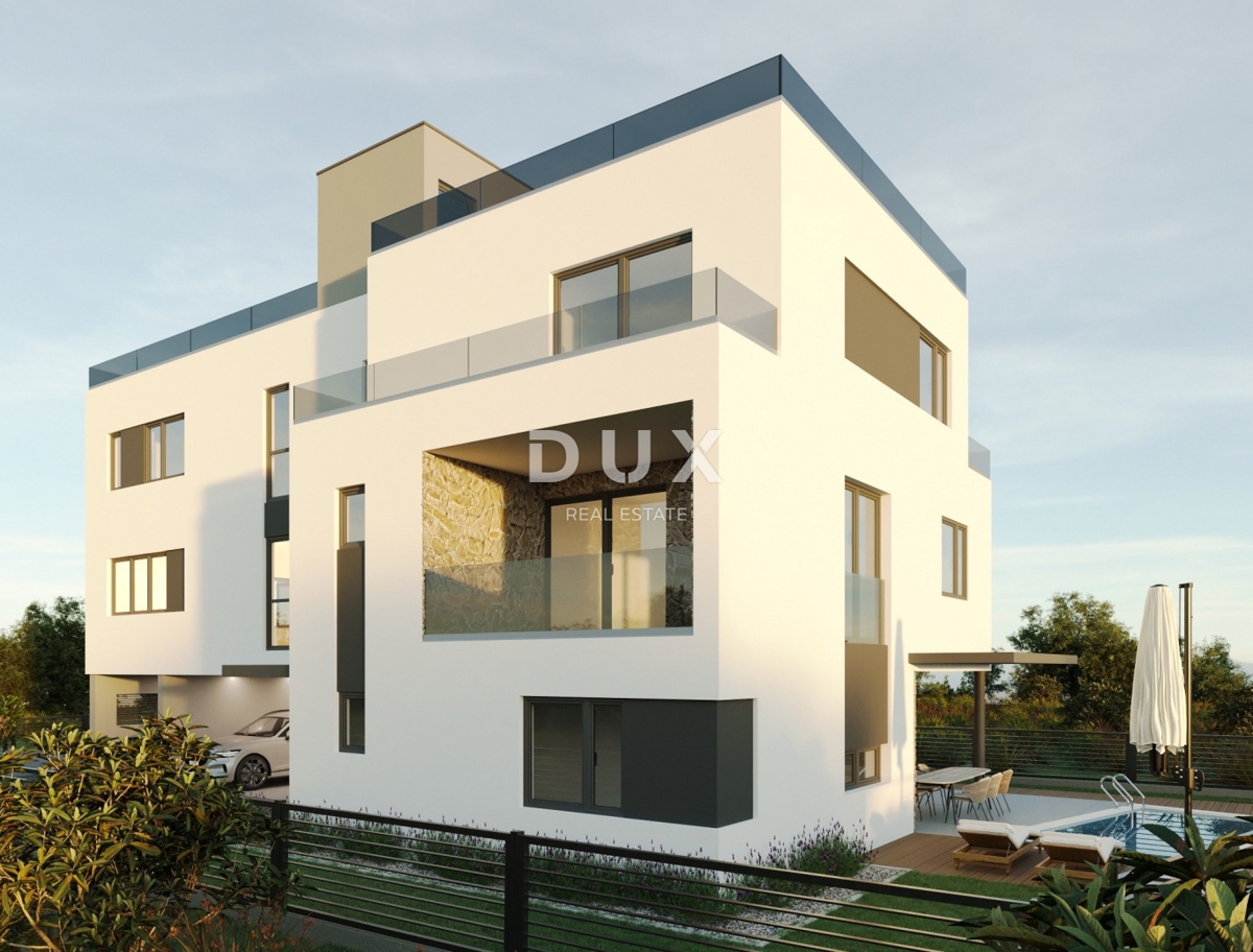 ZADAR, PAKOŠTANE - Novozgrajeno stanovanje z 2 spalnicama + dnevno sobo, 1. nadstropje