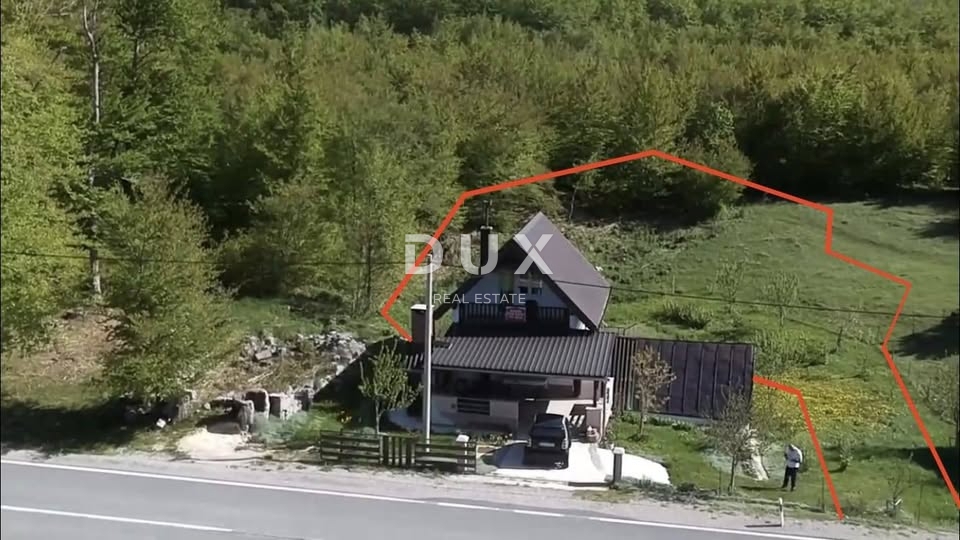 Zemljišče Baške Oštarije, Karlobag, 1.337m2