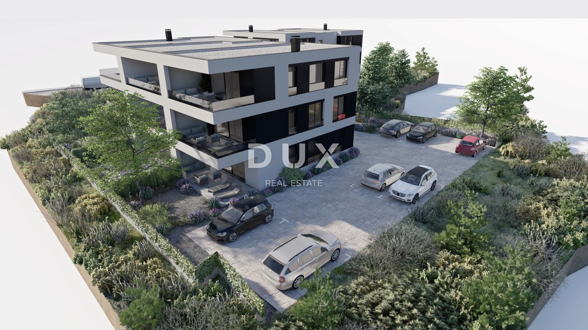 ŠIBENIK, SRIMA - Luksuzno stanovanje v novogradnji le 300 m od morja in plaže