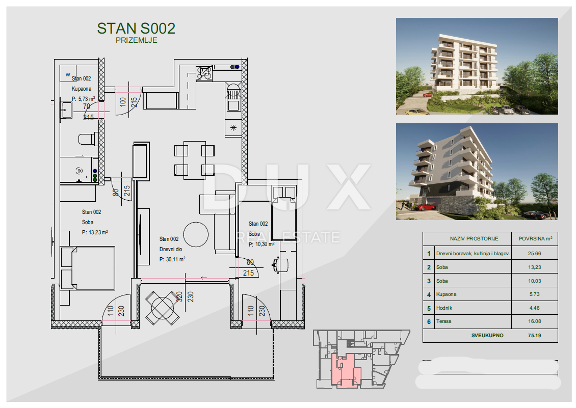 RIJEKA, ZAMET - ekskluzivno stanovanje v NOVI GRADNJI s pogledom na morje! PRILOŽNOST!