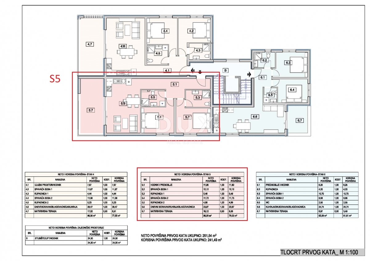 ŠIBENIK, SRIMA - Moderno dvosobno stanovanje s pokrito teraso in pogledom na morje, 70 m od plaže, v novi stavbi z dvigalom