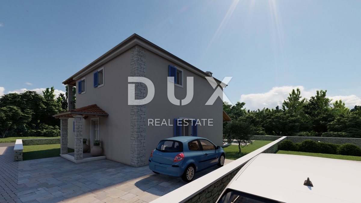 ISTRA, LIŽNJAN - Čudovita vila v gradnji! PRILOŽNOST!