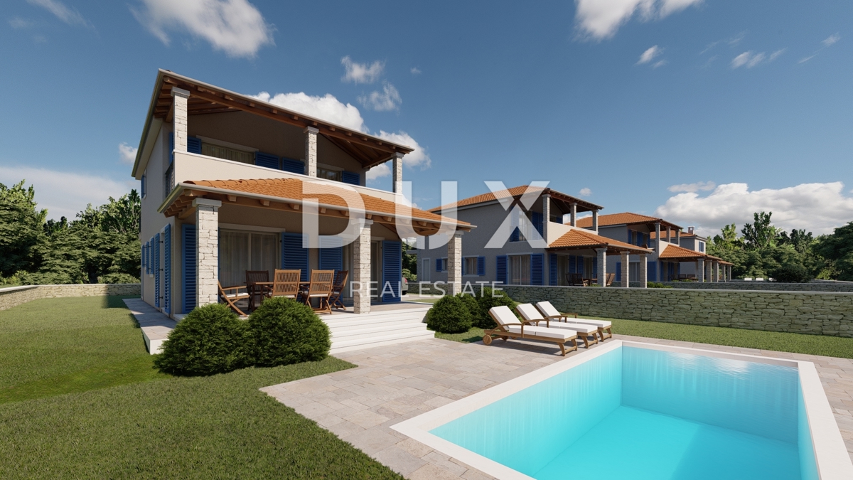 ISTRA, LIŽNJAN - Čudovita vila v gradnji! PRILOŽNOST!