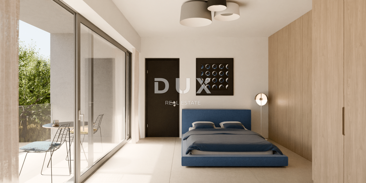 OTOK KRK, BRZAC - Moderno zasnovana hiša dvojček z bazenom 40m2