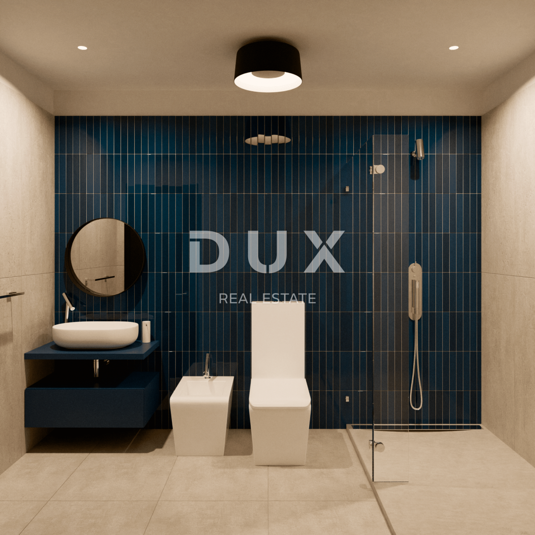 OTOK KRK, BRZAC - Moderno zasnovana hiša dvojček z bazenom 40m2