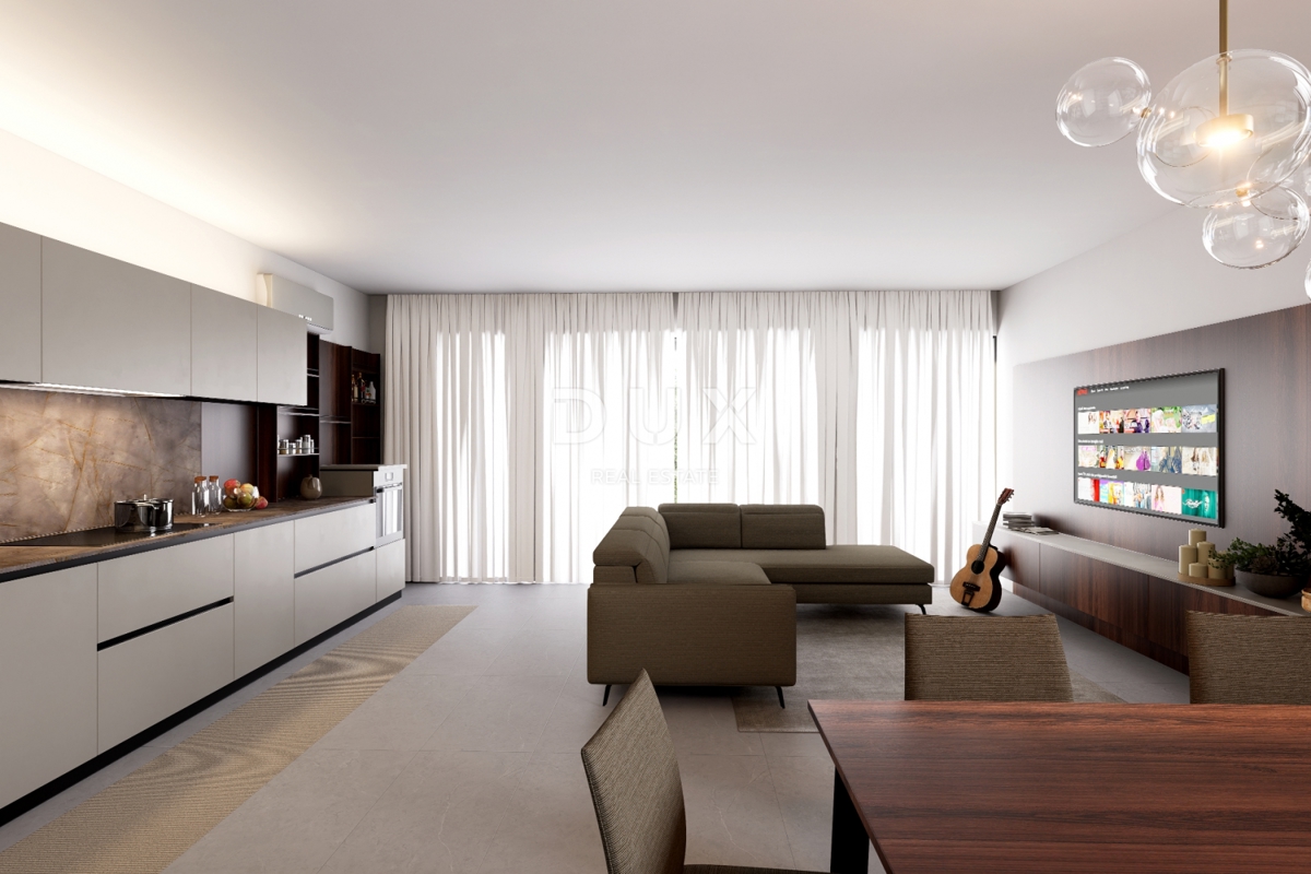 ISTRA, NOVIGRAD - Stanovanje z vrtom v luksuzni novogradnji