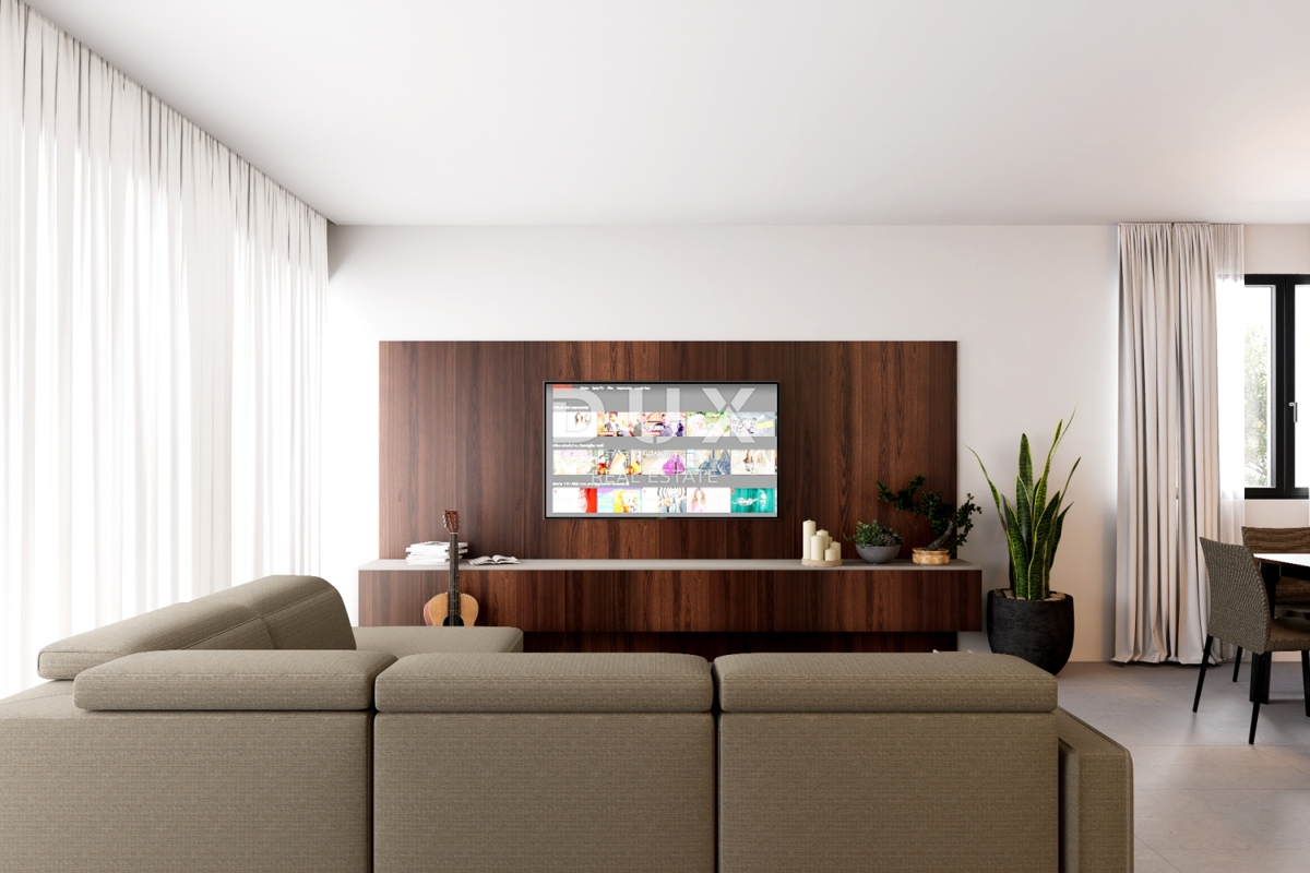 ISTRA, NOVIGRAD - Stanovanje z vrtom v luksuzni novogradnji