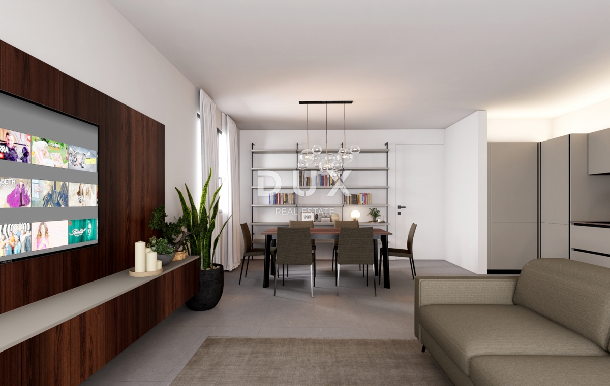 ISTRA, NOVIGRAD - Stanovanje z vrtom v luksuzni novogradnji