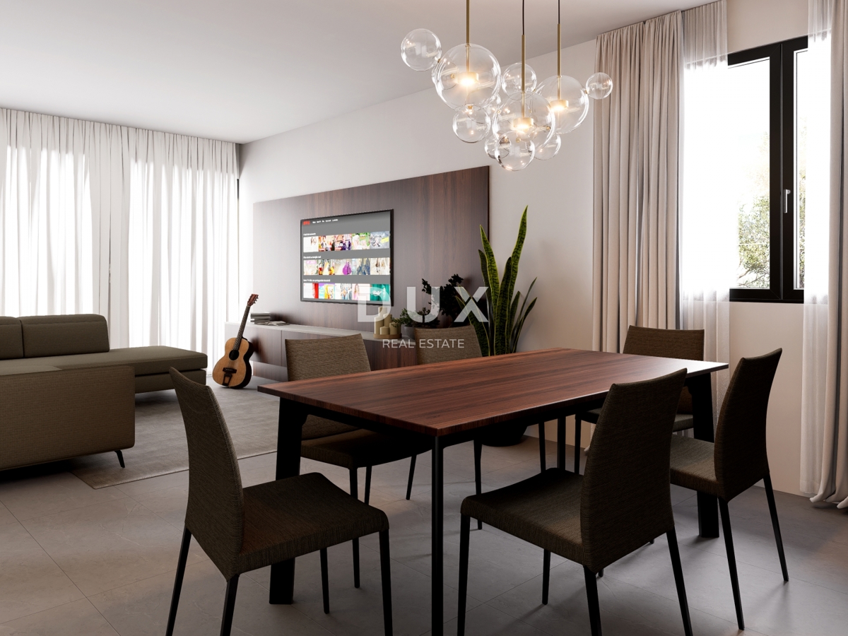 ISTRA, NOVIGRAD - Stanovanje z vrtom v luksuzni novogradnji