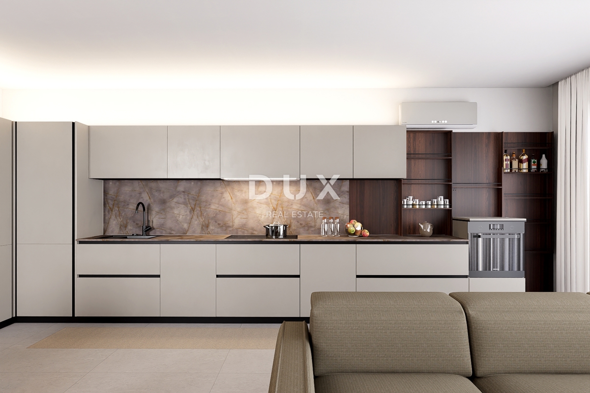 ISTRA, NOVIGRAD - Stanovanje z vrtom v luksuzni novogradnji